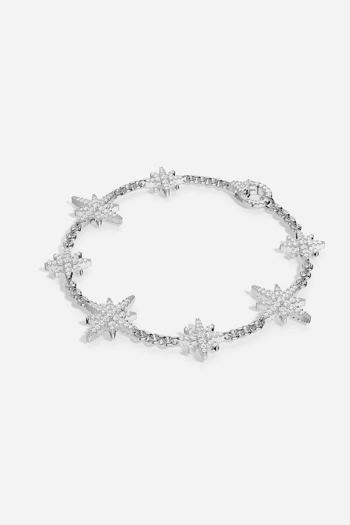 APM star bracelet in rhodium finish, a constellation of quiet sparkle.