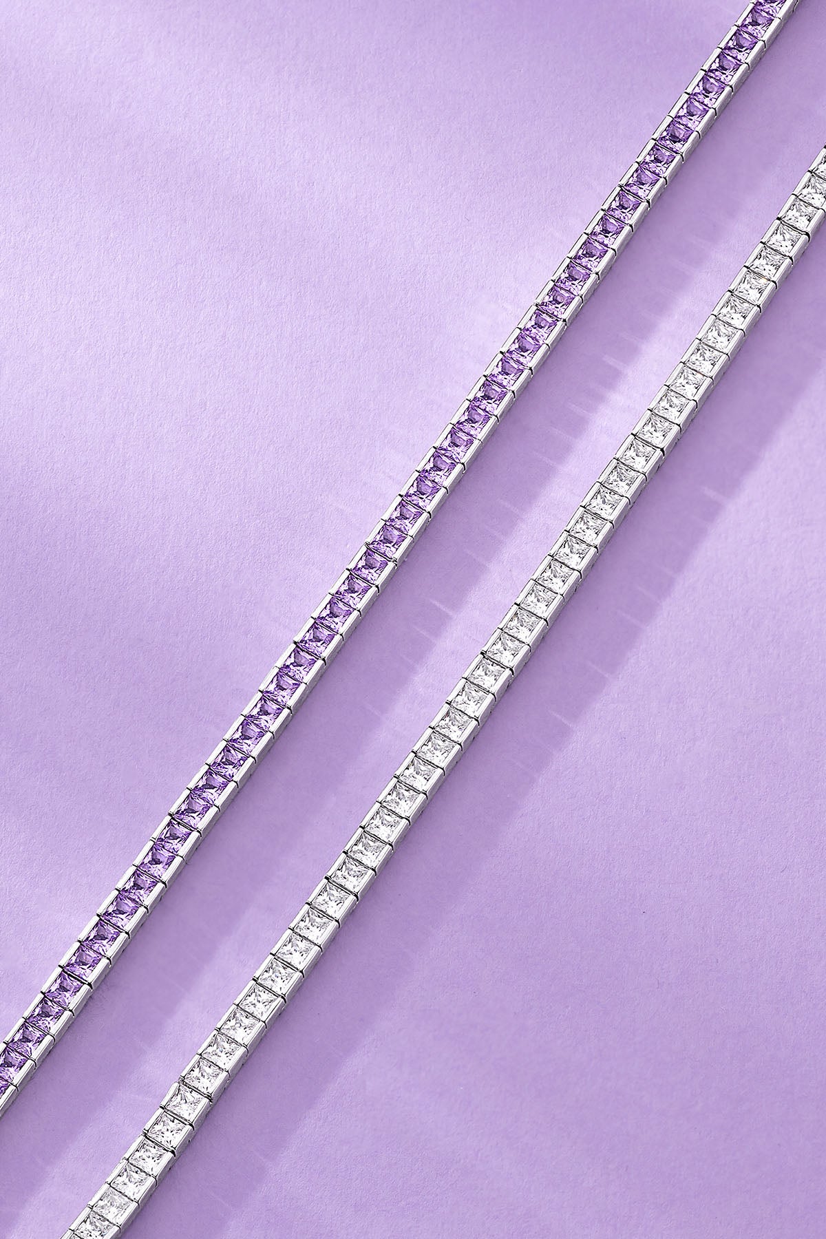 APM Monaco Lilac Lumière Pavé Bracelet
