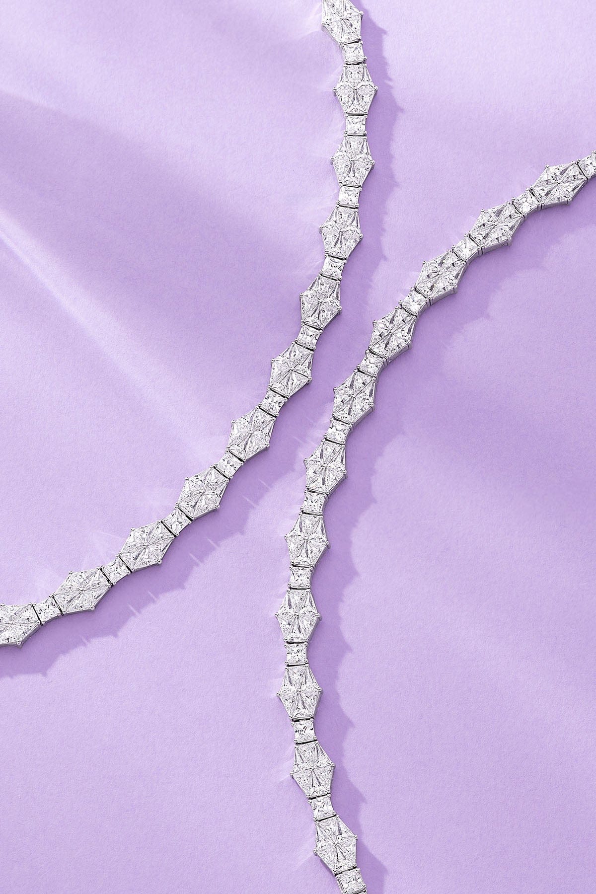 APM Monaco Art Deco Pavé Bracelet