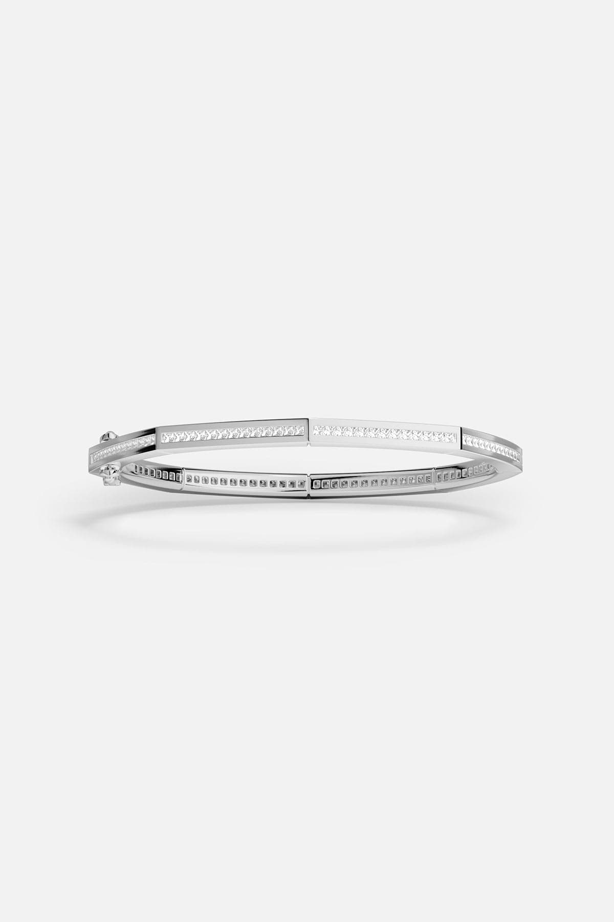 Geometric Pavé Bangle - APM Monaco