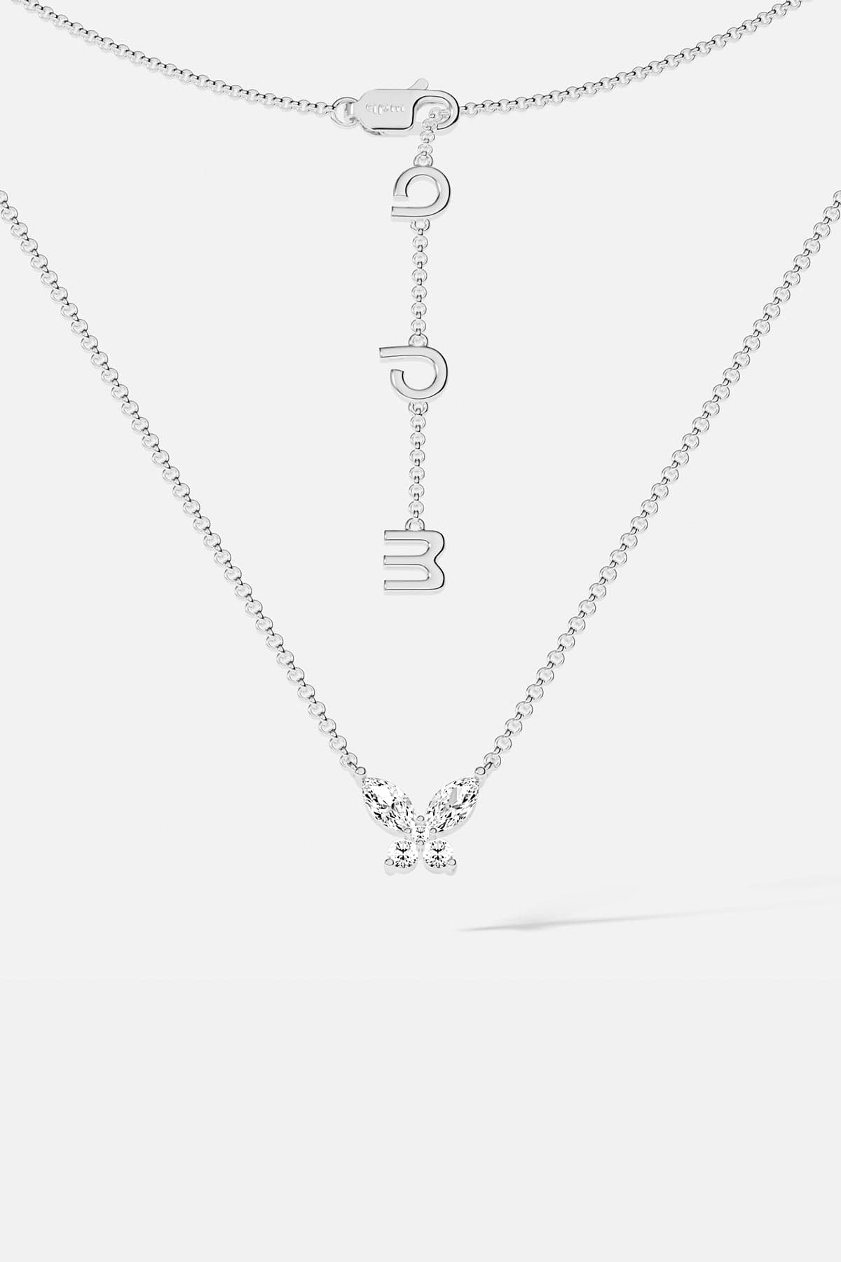 Butterfly Necklace - Silver | APM Monaco