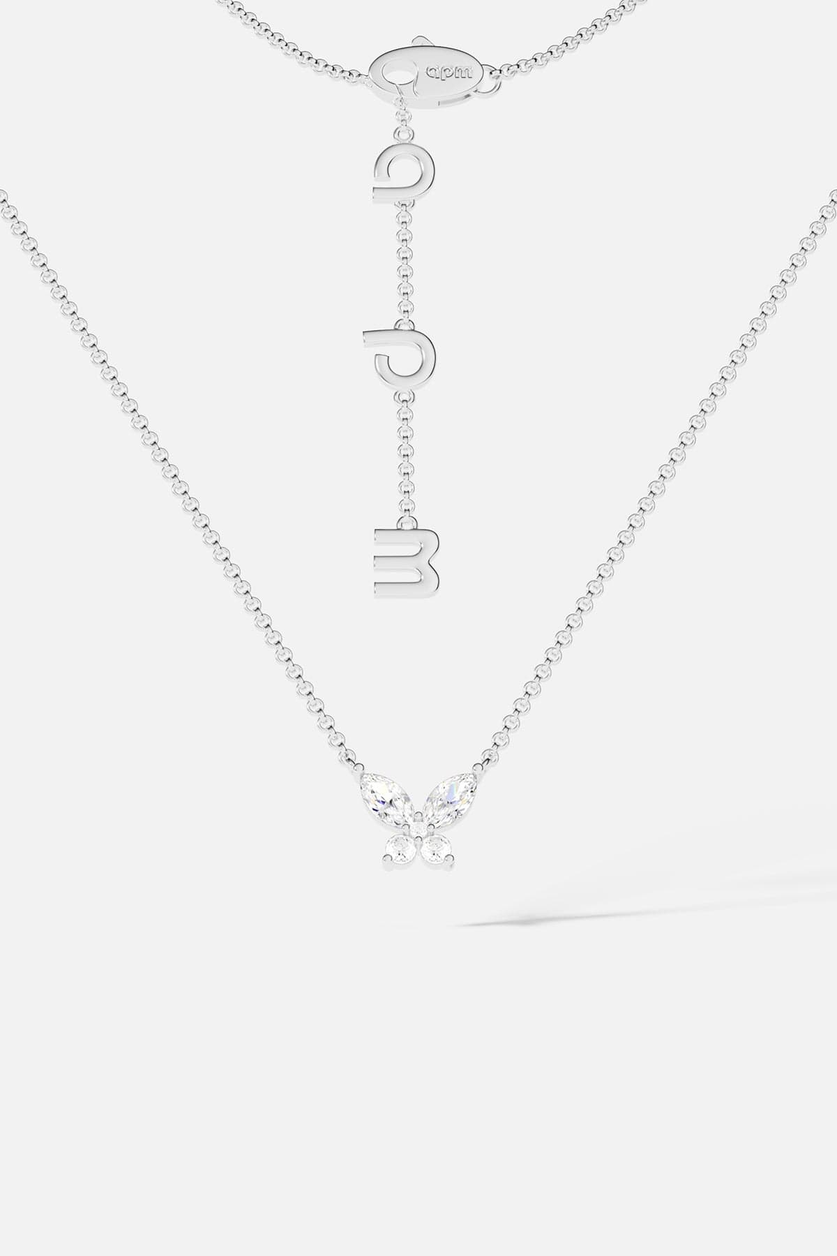 Sterling newest silver chain| Pendant Butterfly Size S | Butterfly necklace | Birthday present