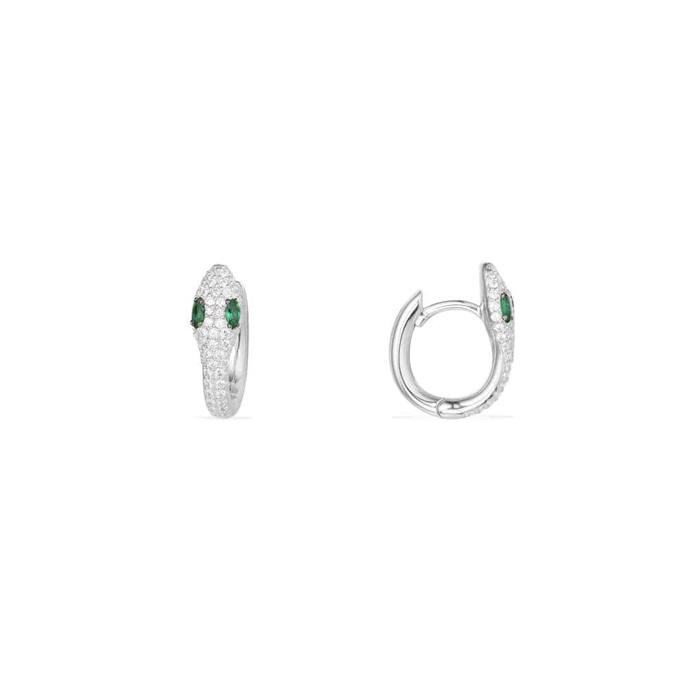 Serpent Hoop Earrings APM Monaco