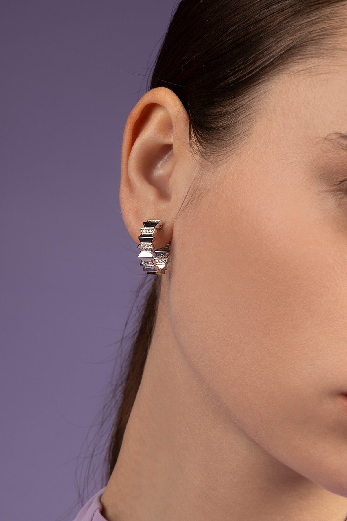APM Monaco Up and Down Hoops