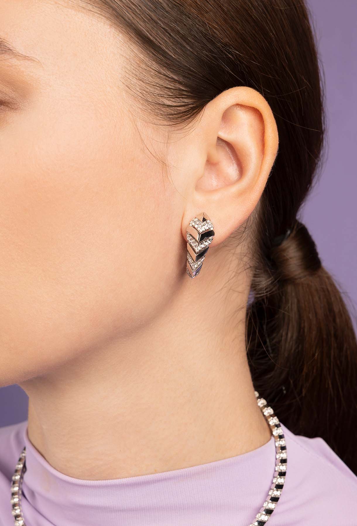 APM Monaco Palm Tree Earrings