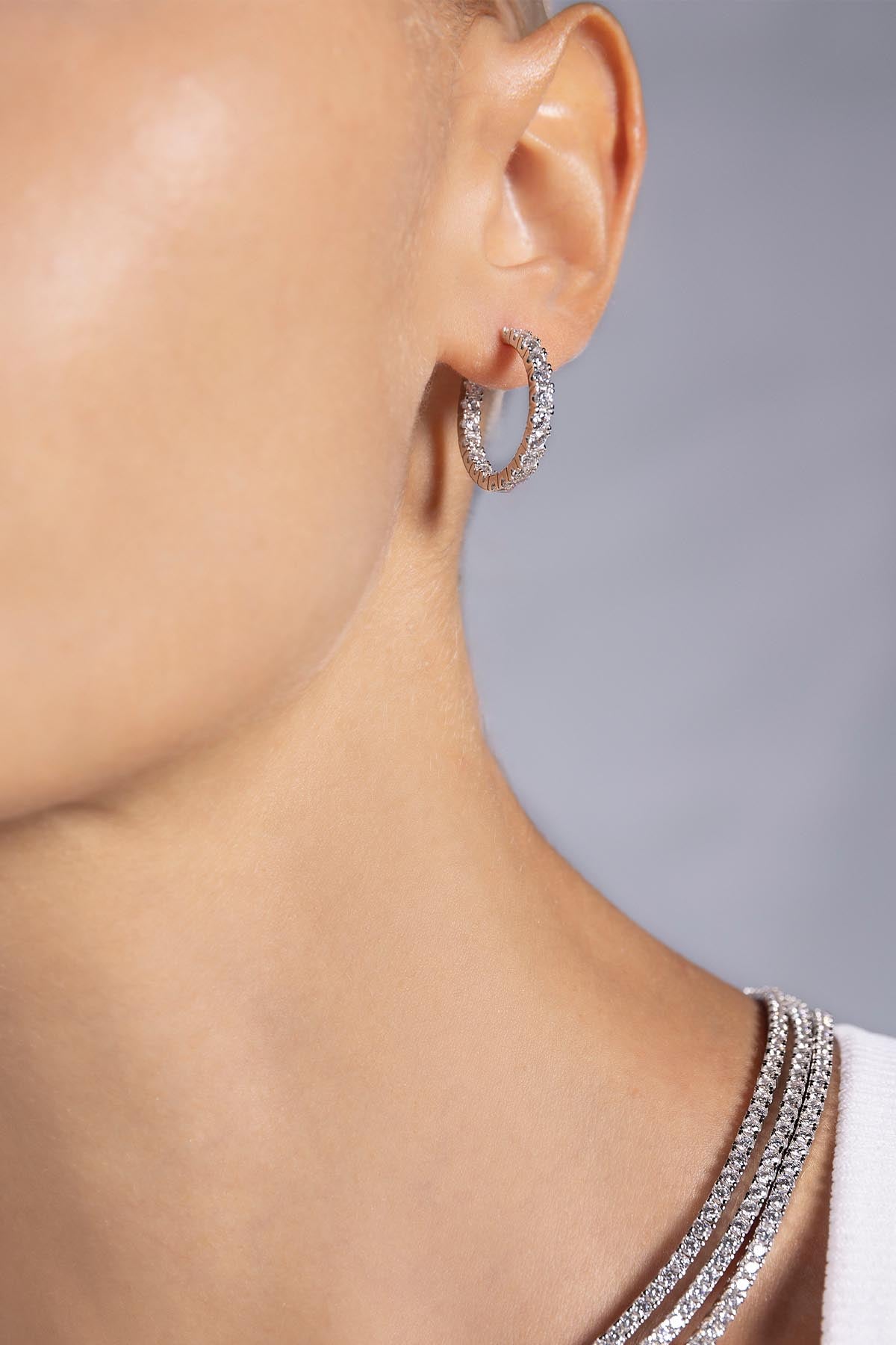 APM Monaco Tennis Earrings