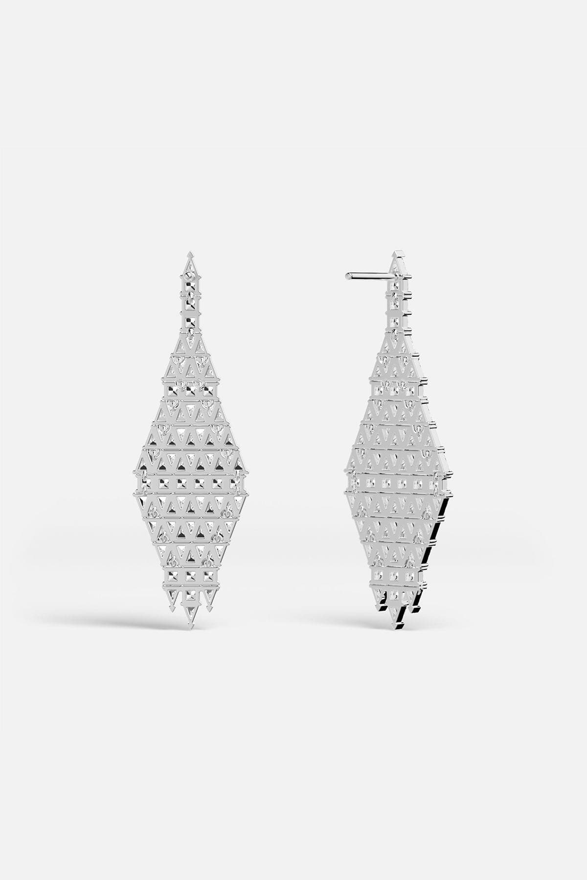 Art Deco Statement Drop Earrings - APM Monaco