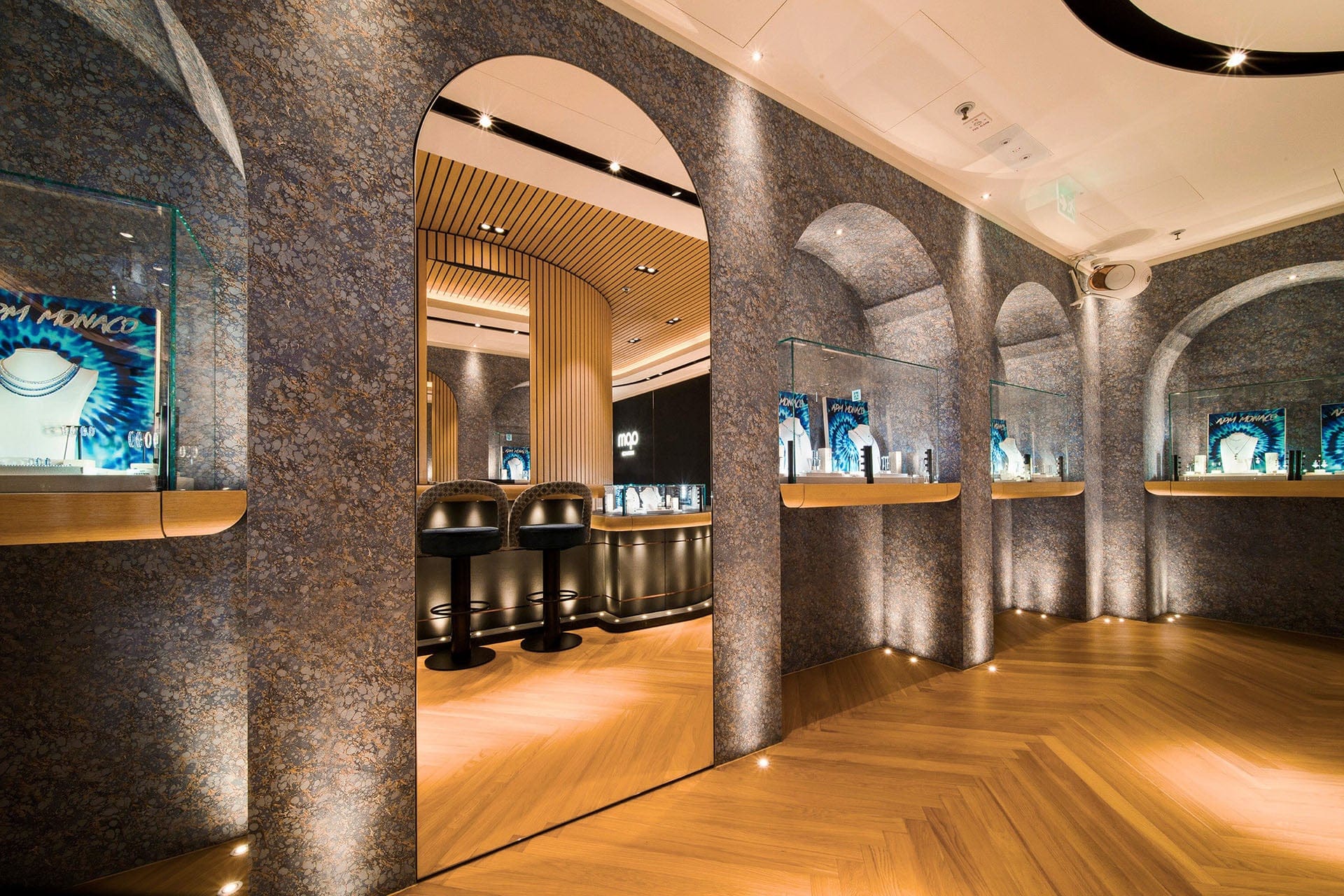 APM Monaco Interior of our Boutique