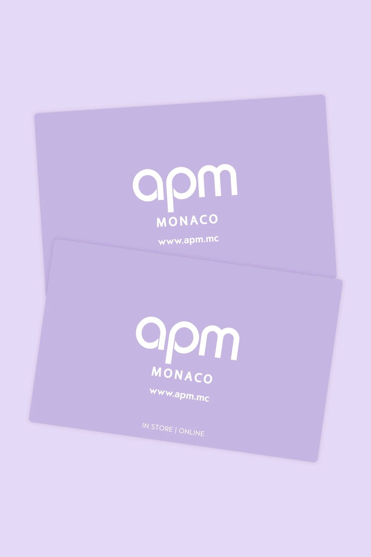 Gift card - APM Monaco