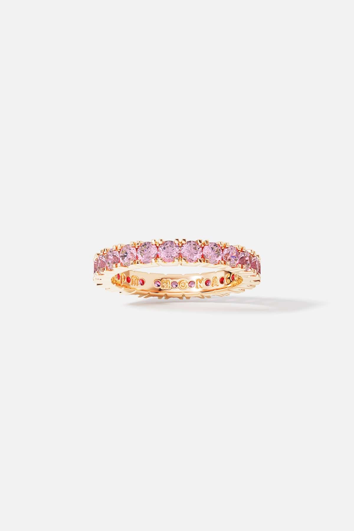 APM Monaco Pavé Ring in rose gold