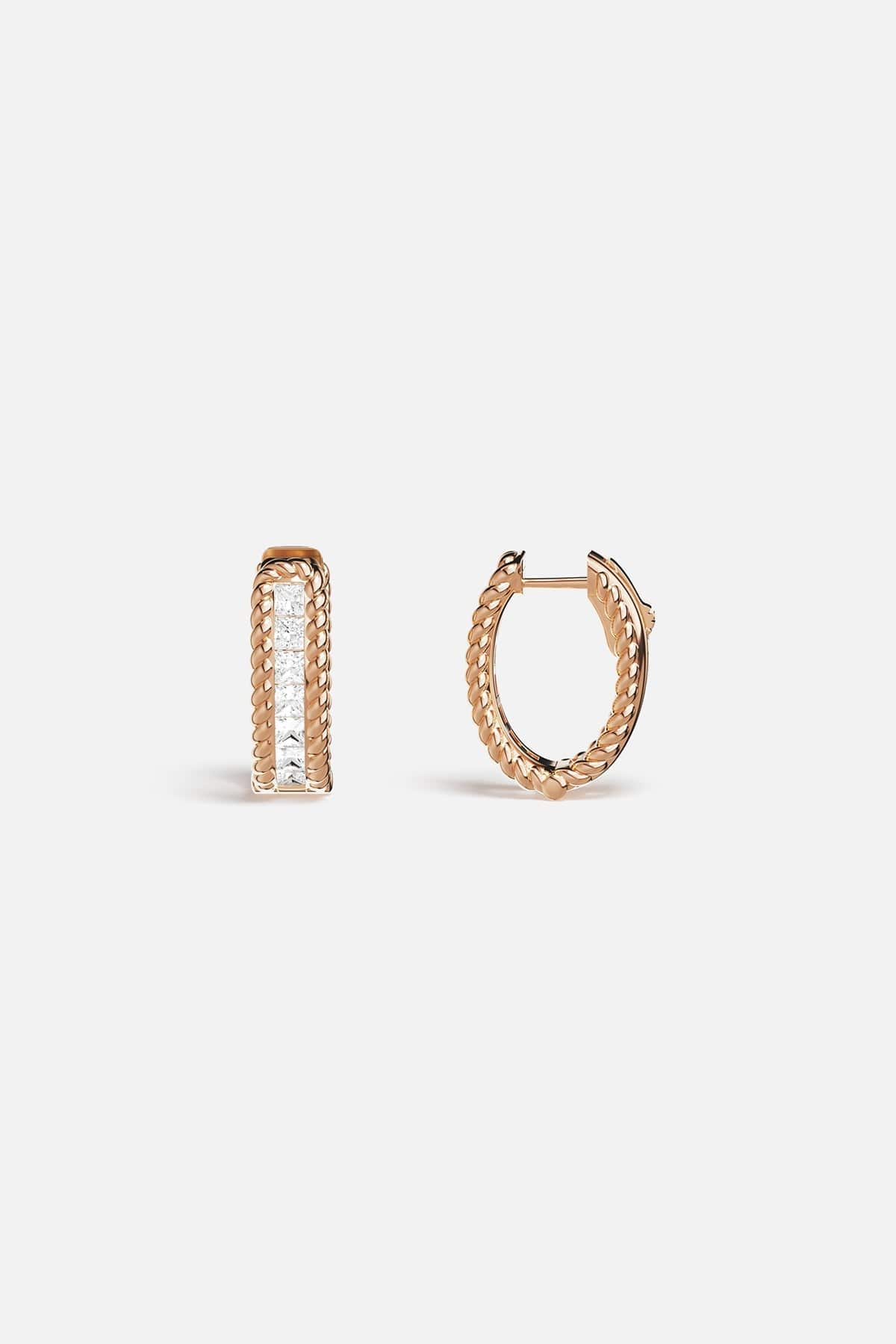 Torsade Hoop Earrings - APM Monaco