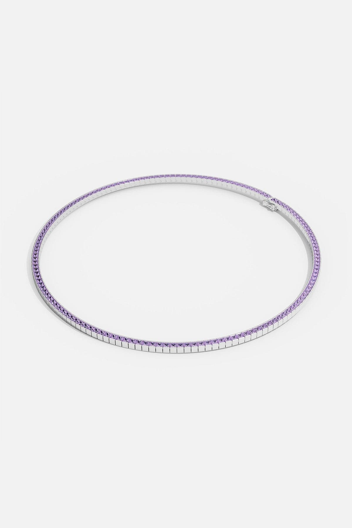 Lavande Lumière Pavé Choker - APM Monaco