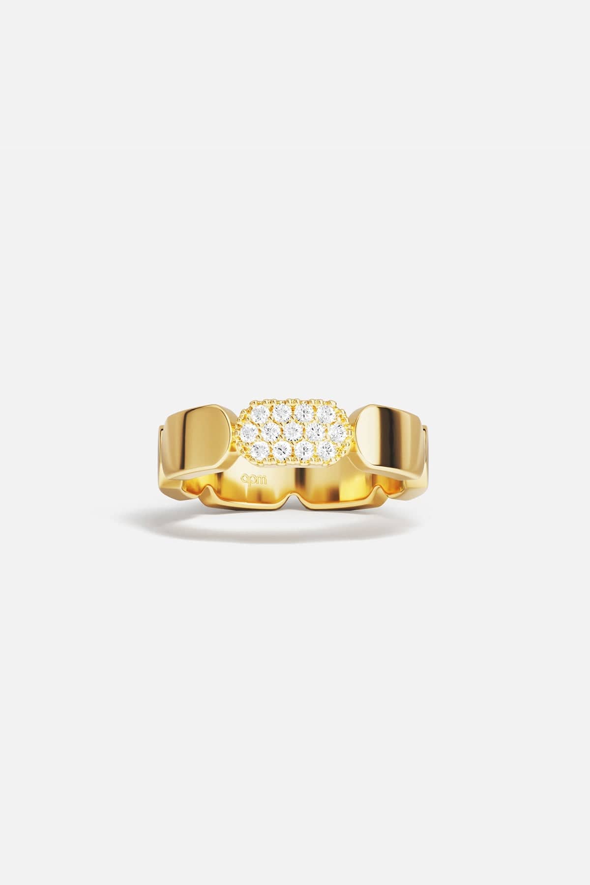 Rings APM Monaco, yellow gold dainty ring