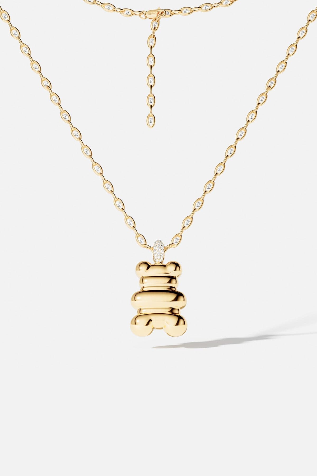 APM Monaco XL Loulou Yummy Bear Chain Necklace