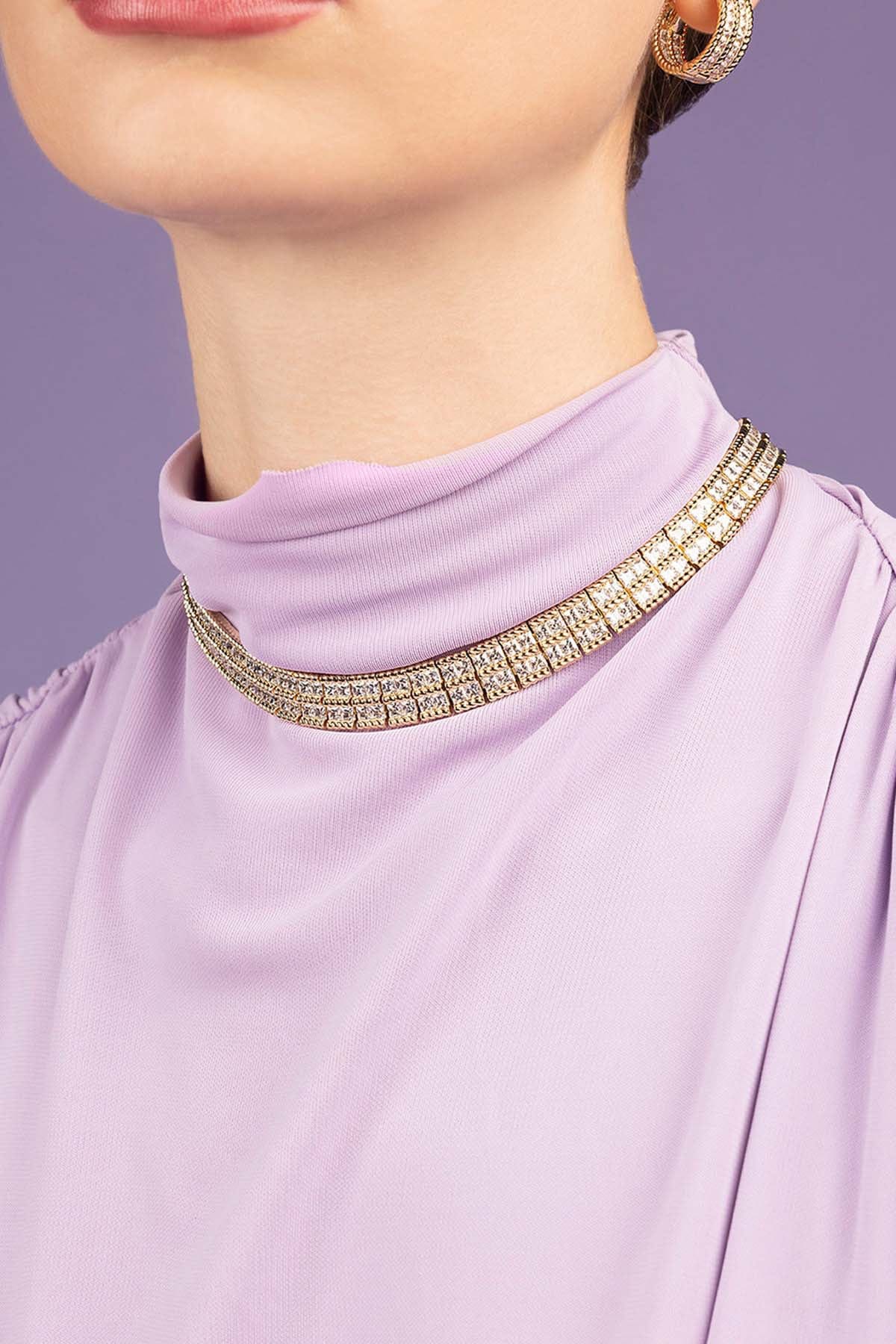 APM Monaco Torsade Pavé Choker