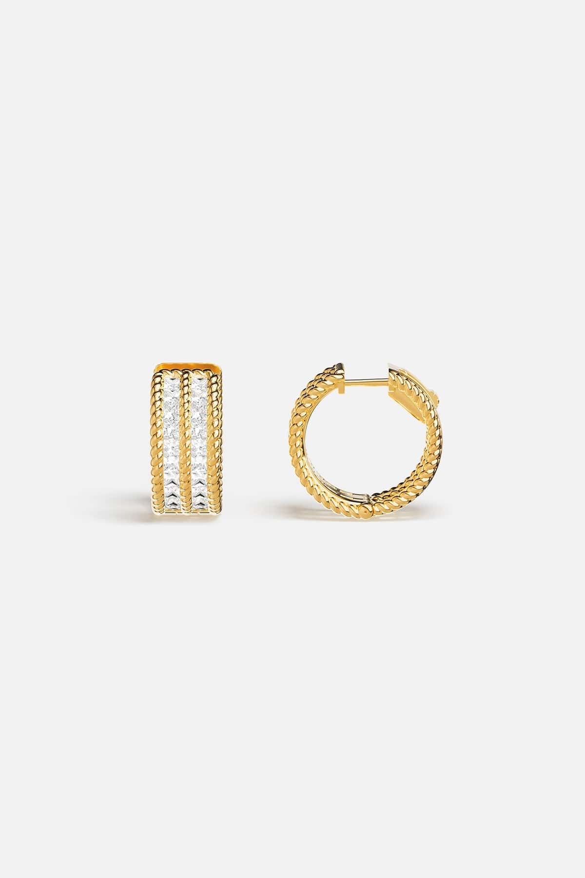 Torsade Hoop Earrings - APM Monaco