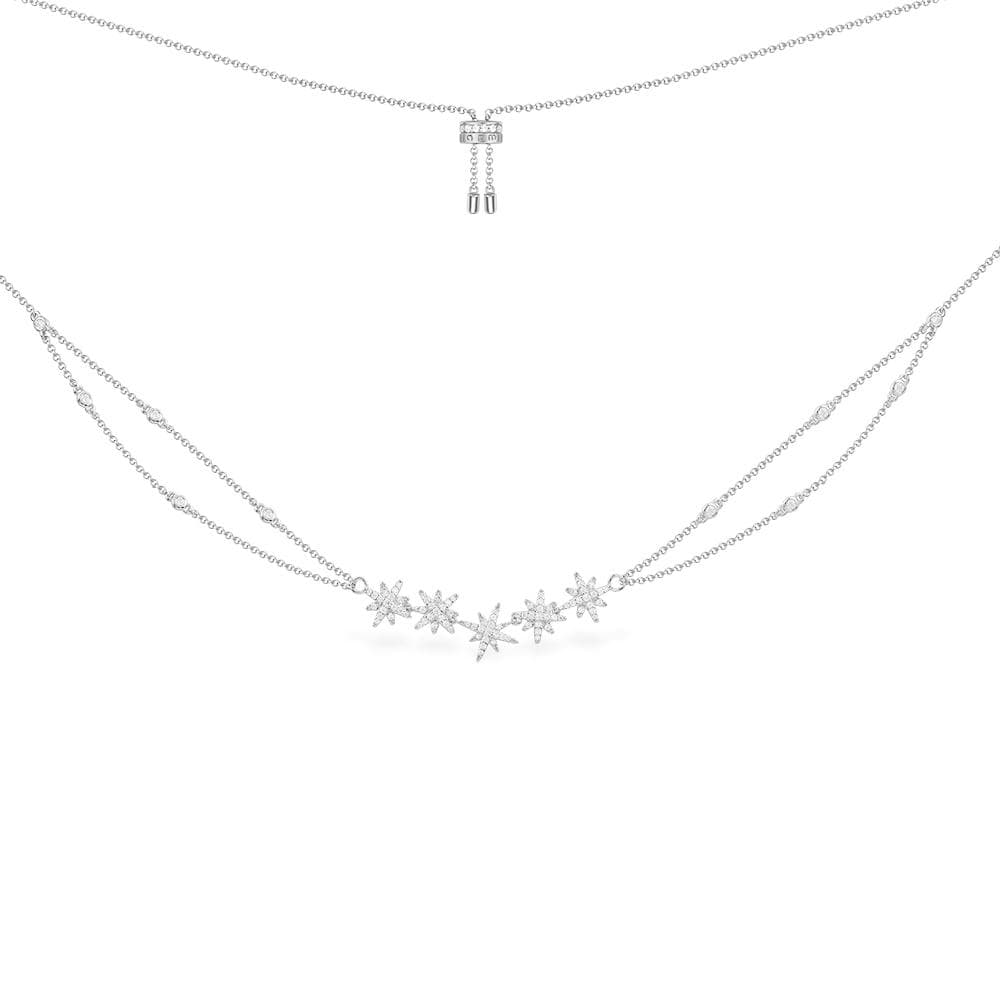 Triple Météorites Adjustable Necklace – APM Monaco