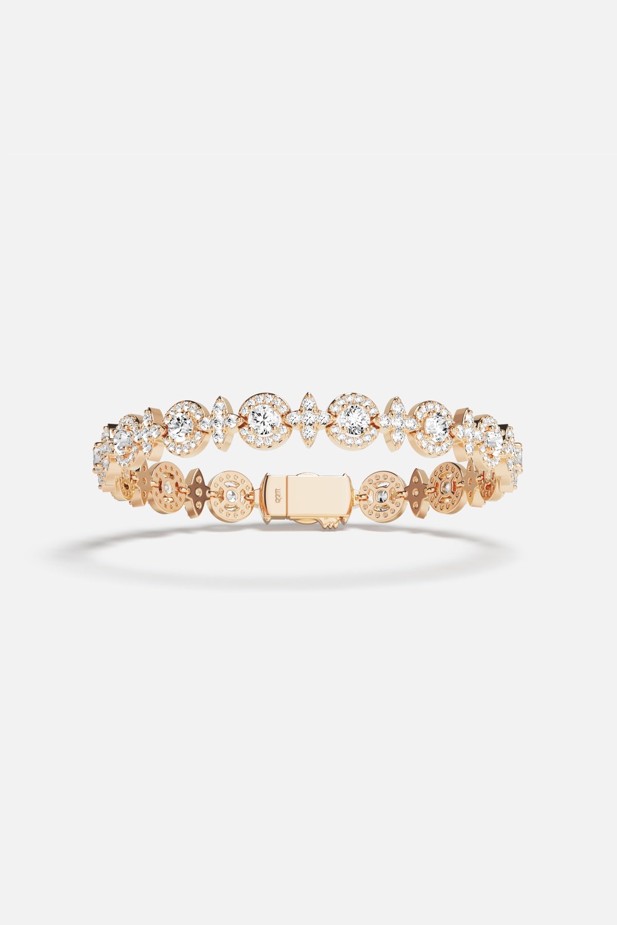 APM Bracelet in warm rose color, a shimmering constellation of quiet luxury.