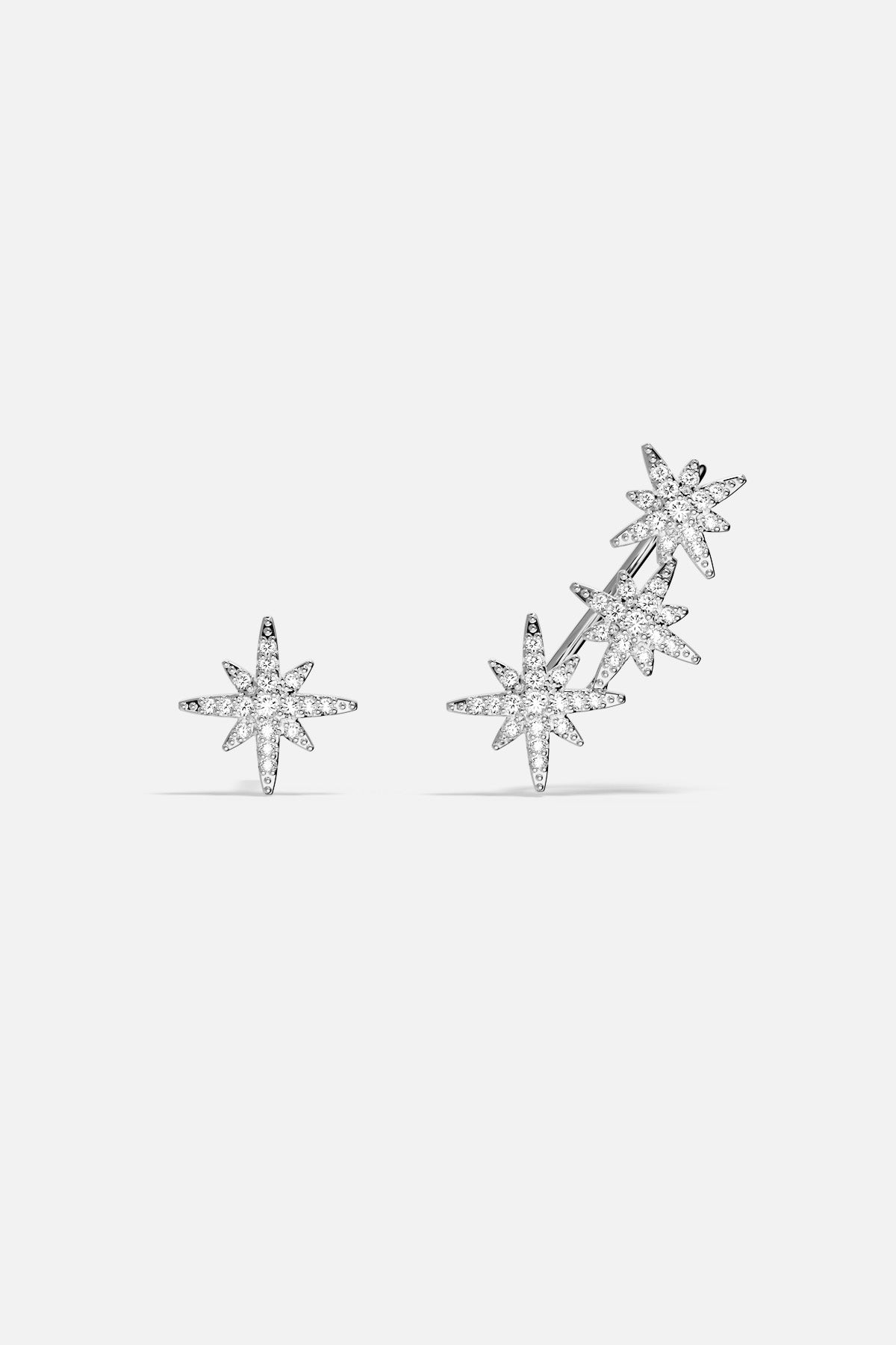 APM Météorites Earrings, a constellation of stars shimmering with celestial charm.