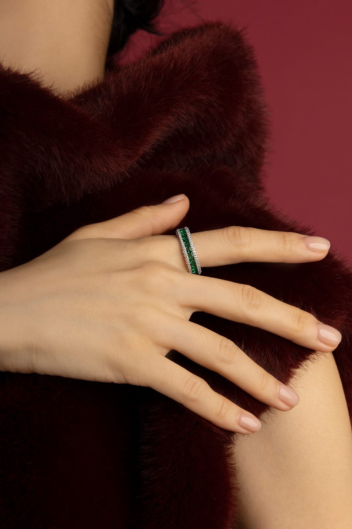Monaco Ring, rhodium finish | APM Monaco
