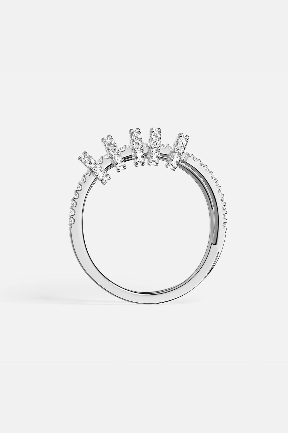 Double Ring with Sliding Hoops | APM Monaco