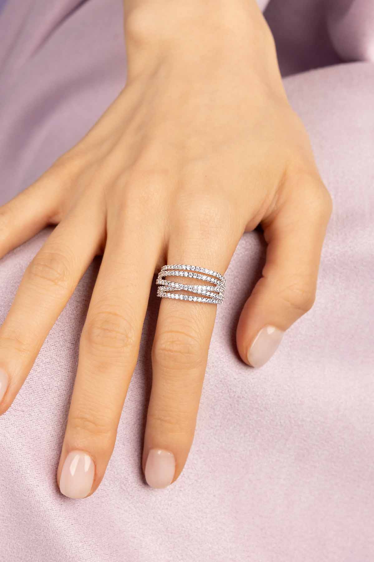 5-Hoop Promesse Ring | APM Monaco 5-Hoop Promesse Ring | APM Monaco