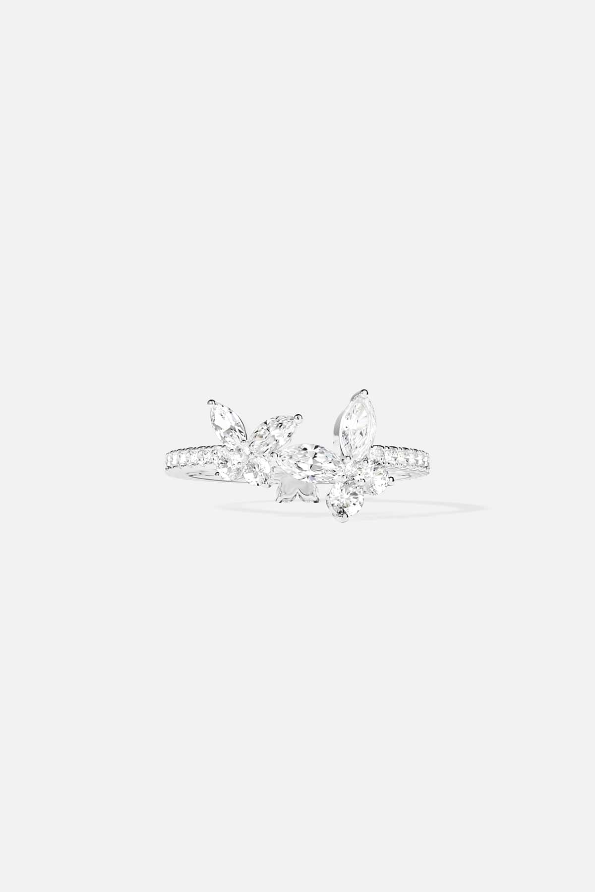 APM Monaco Butterfly Ring in Silver