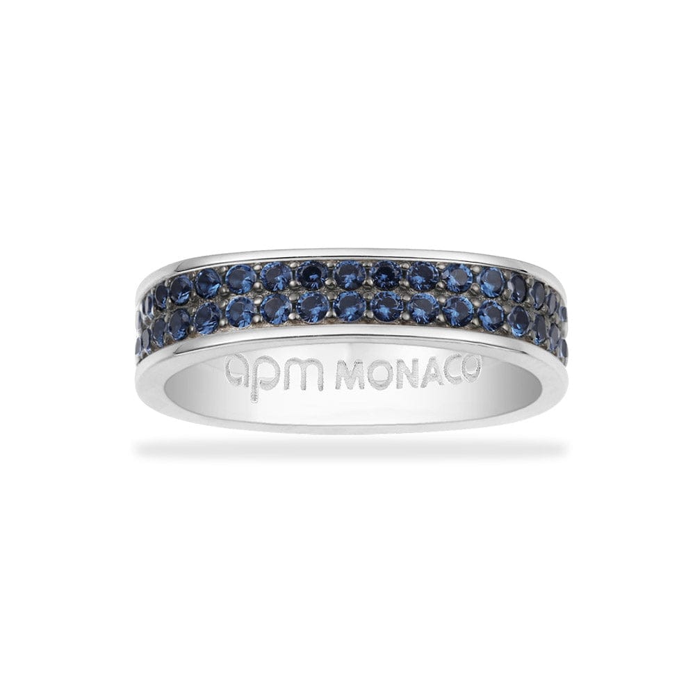 Anillo Azul Grueso