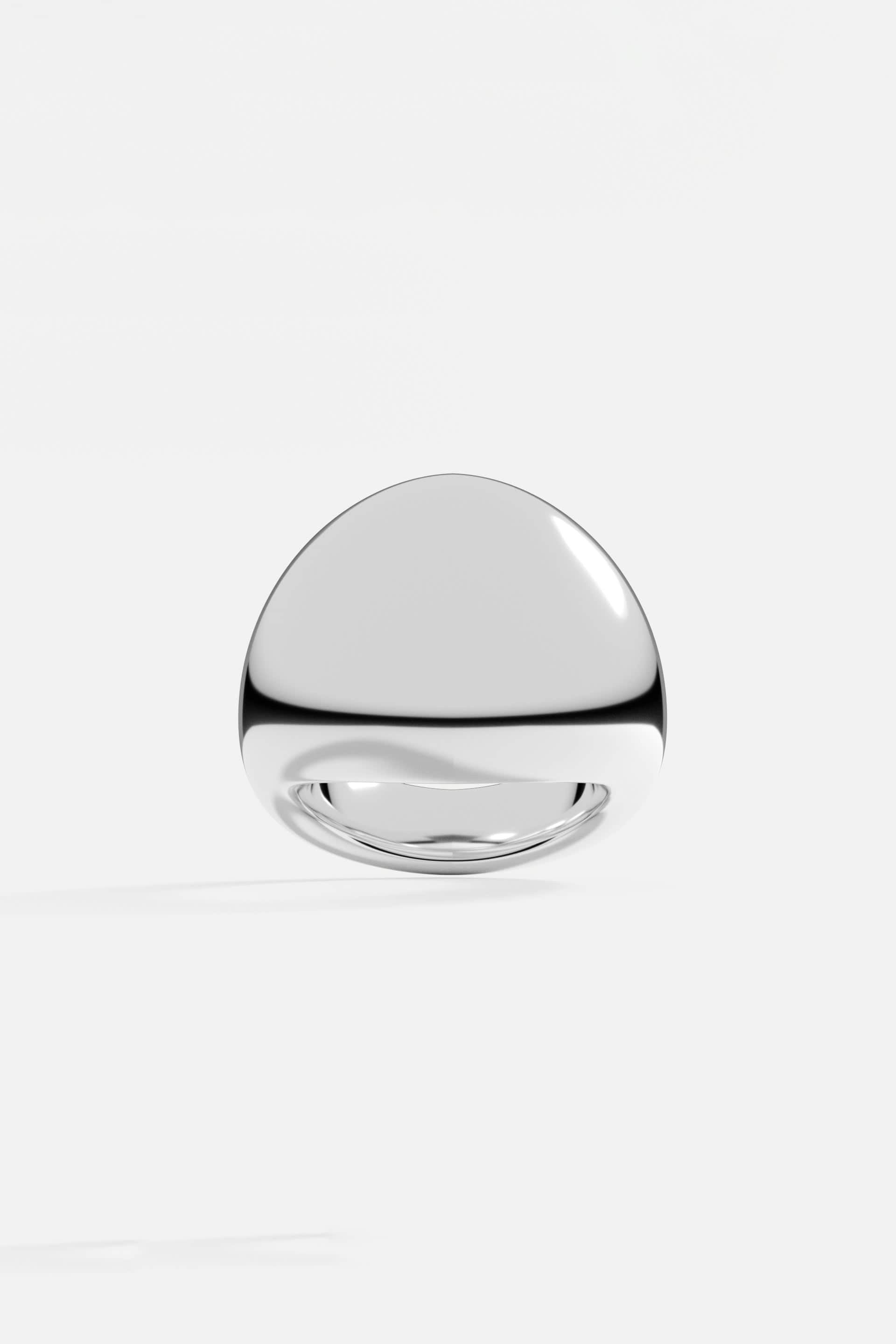 Dome Silver Ring