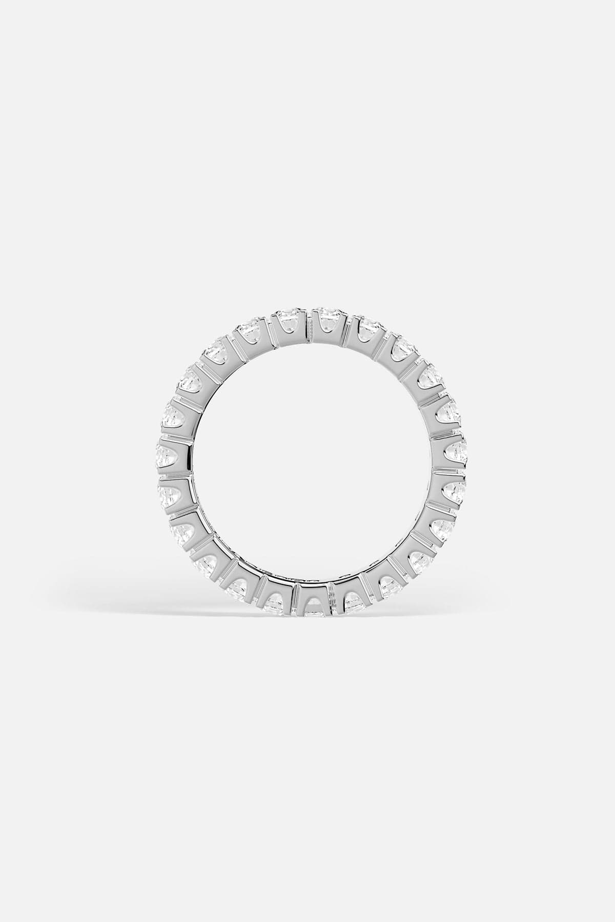 Rings APM Monaco pavé ring in white-silver tone with white cubic zirconia.