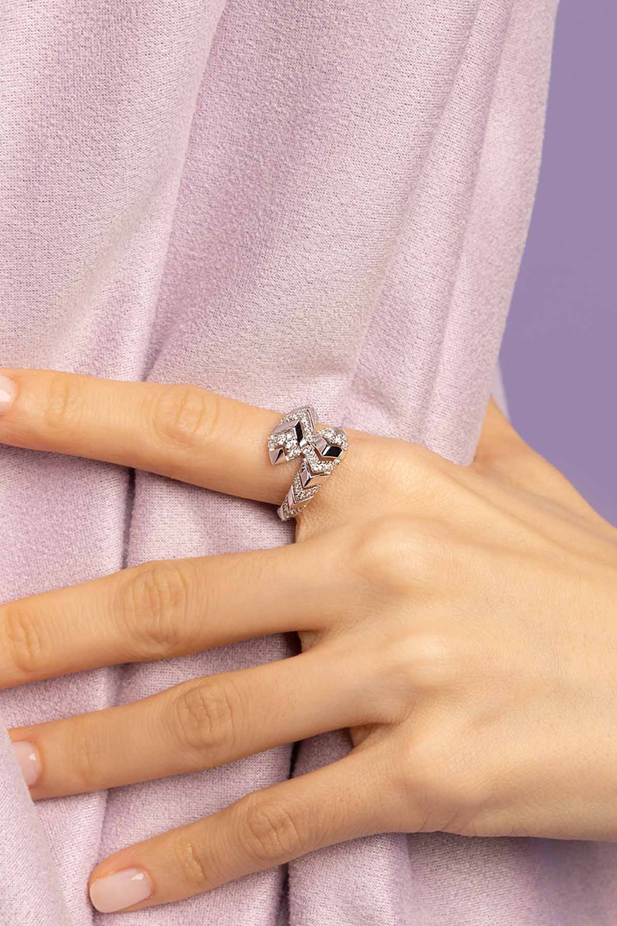 APM Monaco Palm Tree Ring