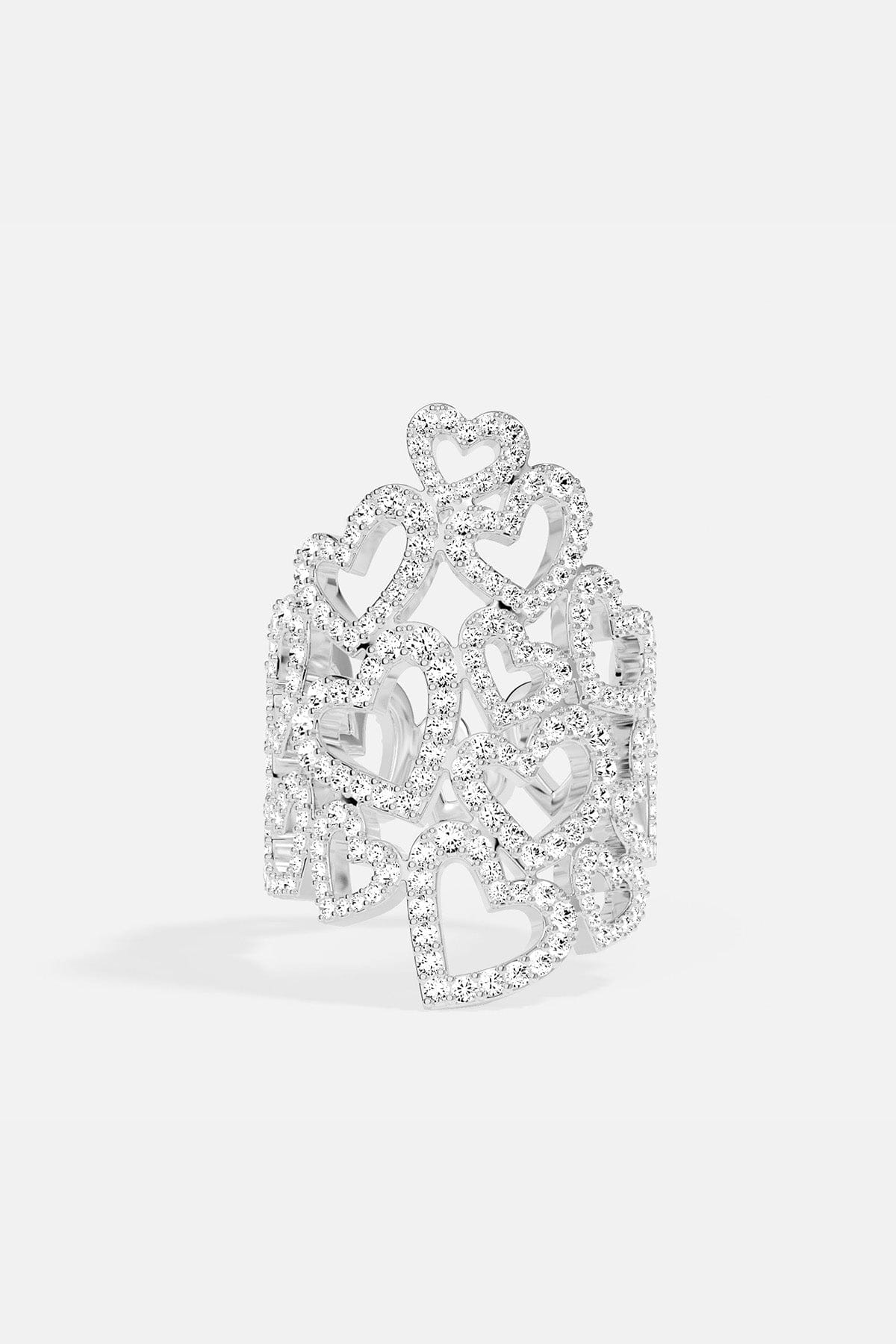 最終価格 APM monaco ハート マラカイト リング Statement Heart Ring, Sterling Silver | APM Monaco