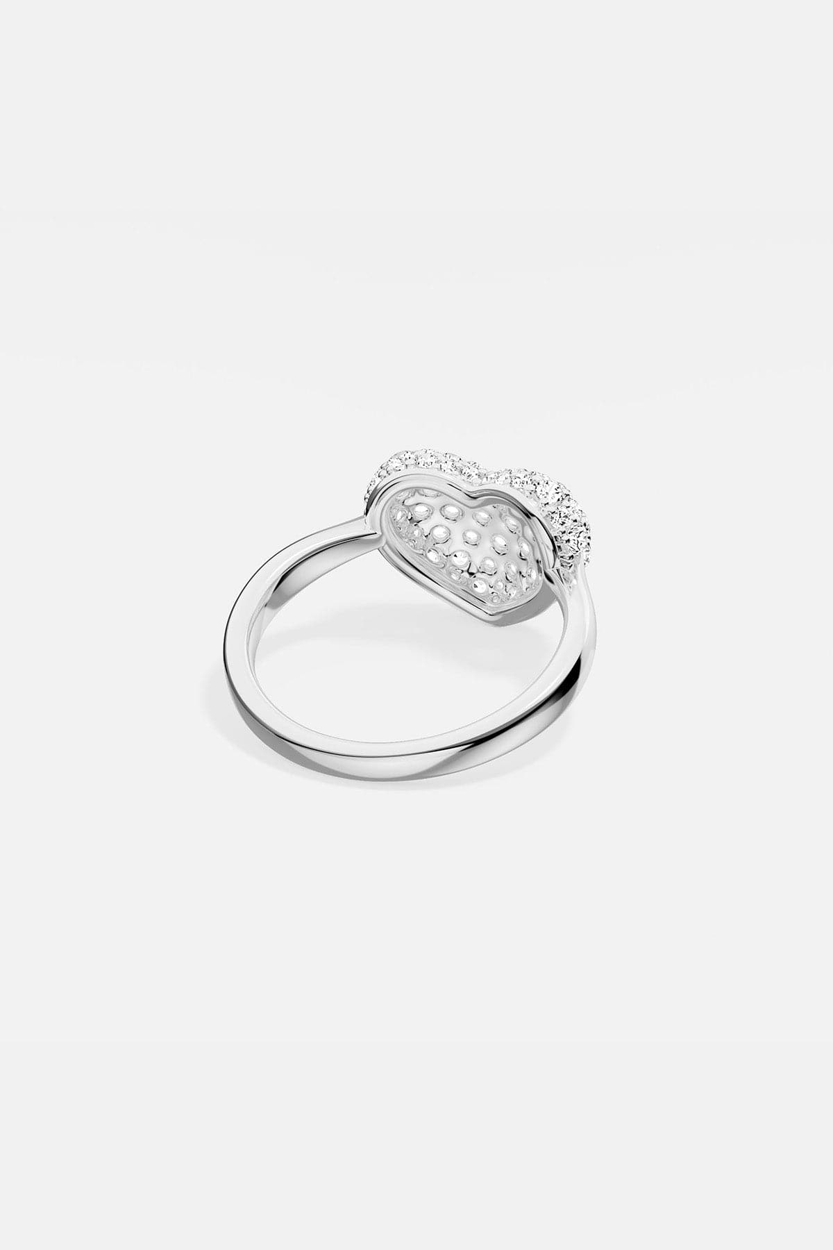 【apm Monaco 】925.ハート型リング.シルバー（指輪 .52） Heart Ring, Sterling Silver | APM Monaco