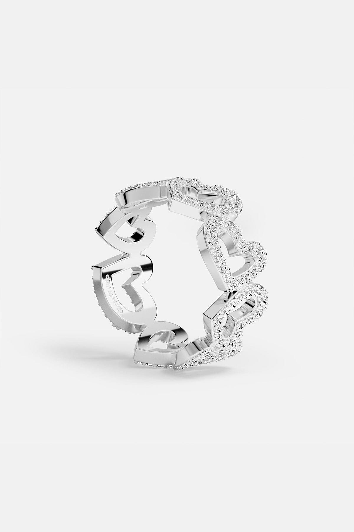 Asymmetric Heart Ring | APM Monaco