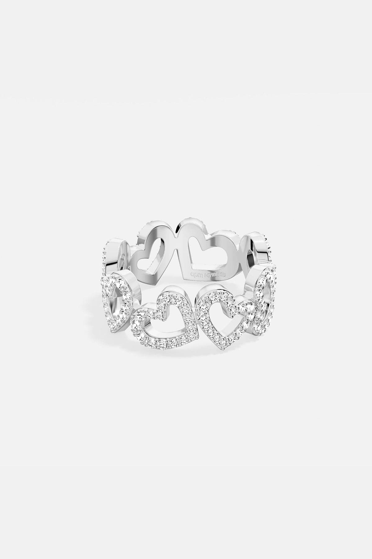 Asymmetric Heart Ring | APM Monaco