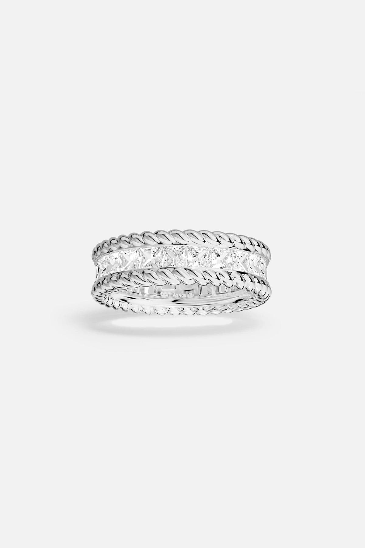 Torsade Pavé Ring | APM Monaco