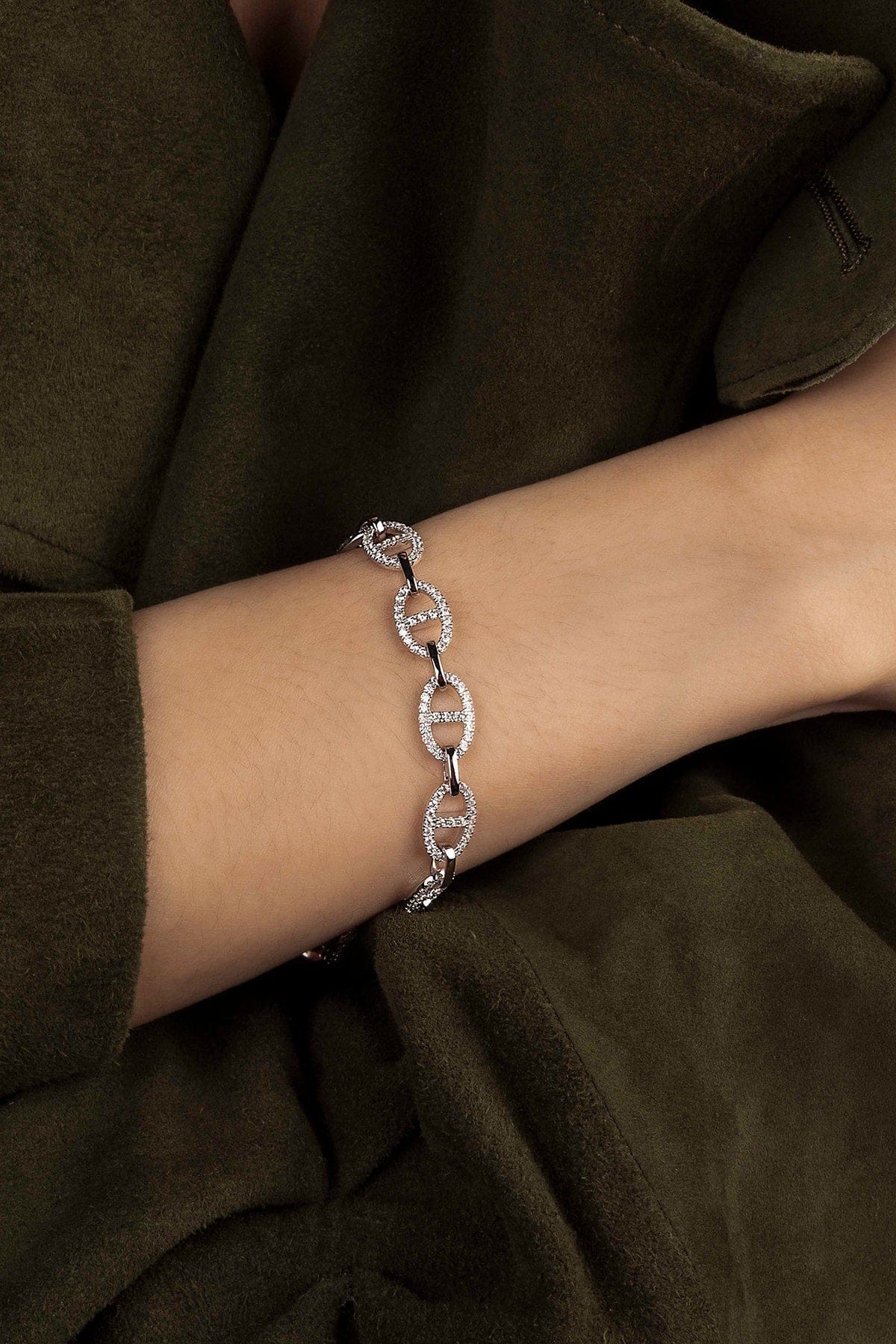 APM Monaco シルバーブレスレット Maille Marine Chain Bracelet | APM Monaco