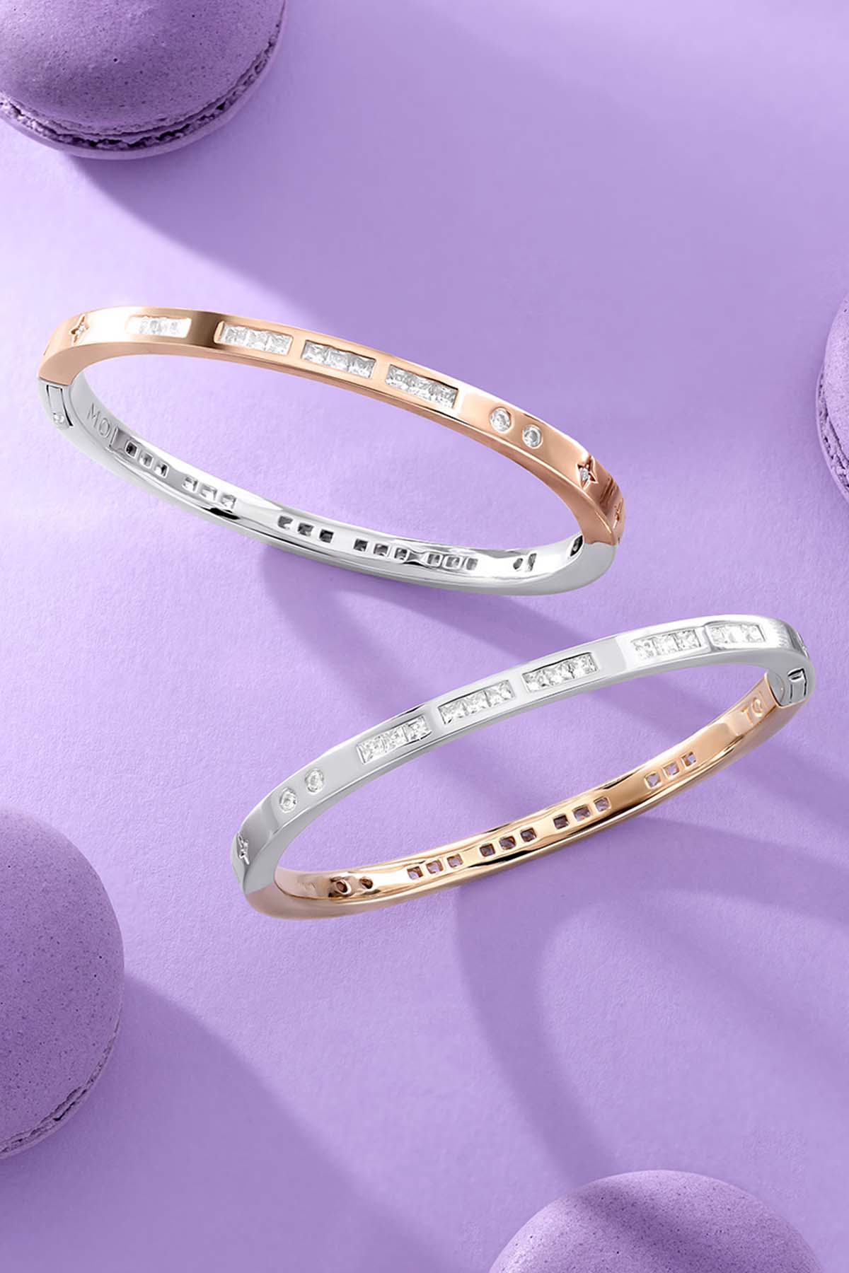 TOI MOI Morse Code Bangle - APM Monaco