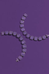Purple Square Bracelet