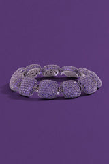 Purple Square Bracelet
