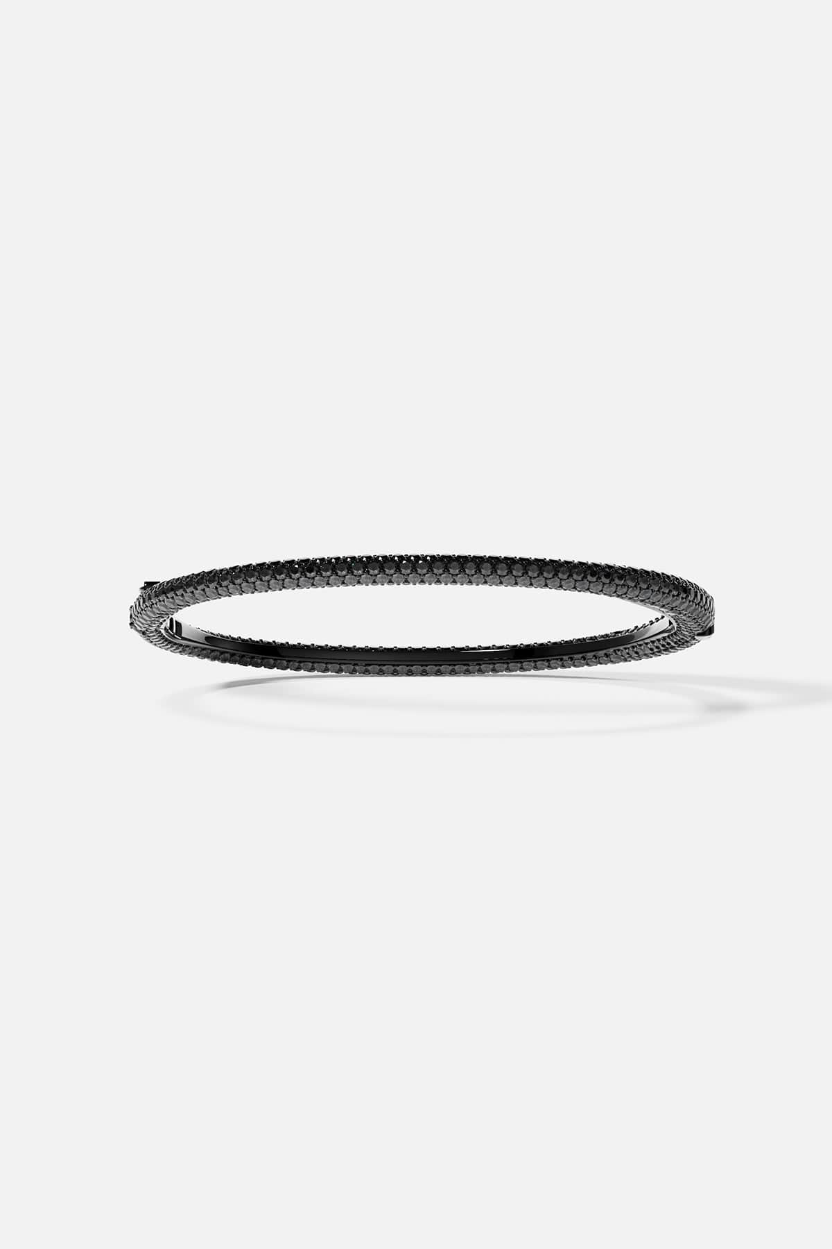 Black Pavé Bangle | APM Monaco