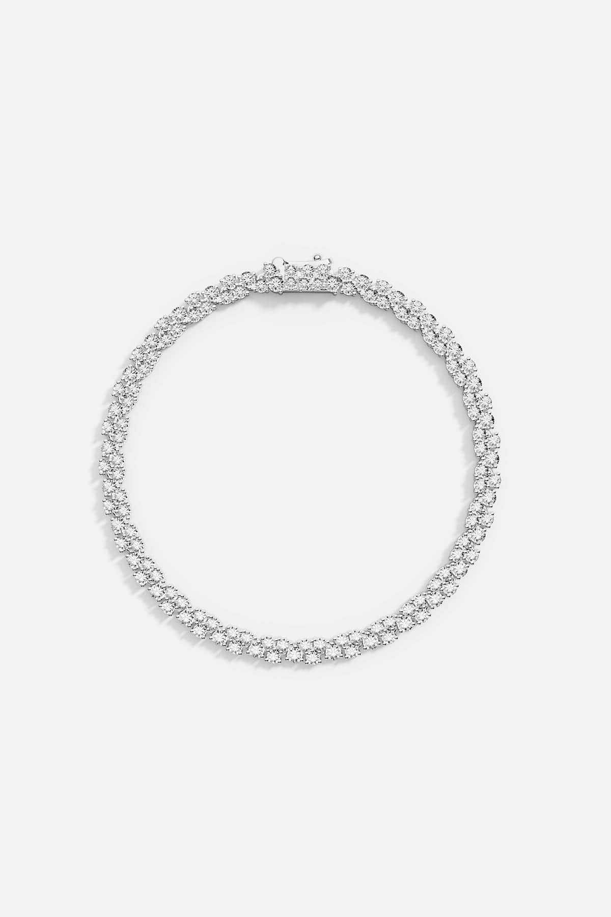 APM Monaco Pavé Bracelet in Silver