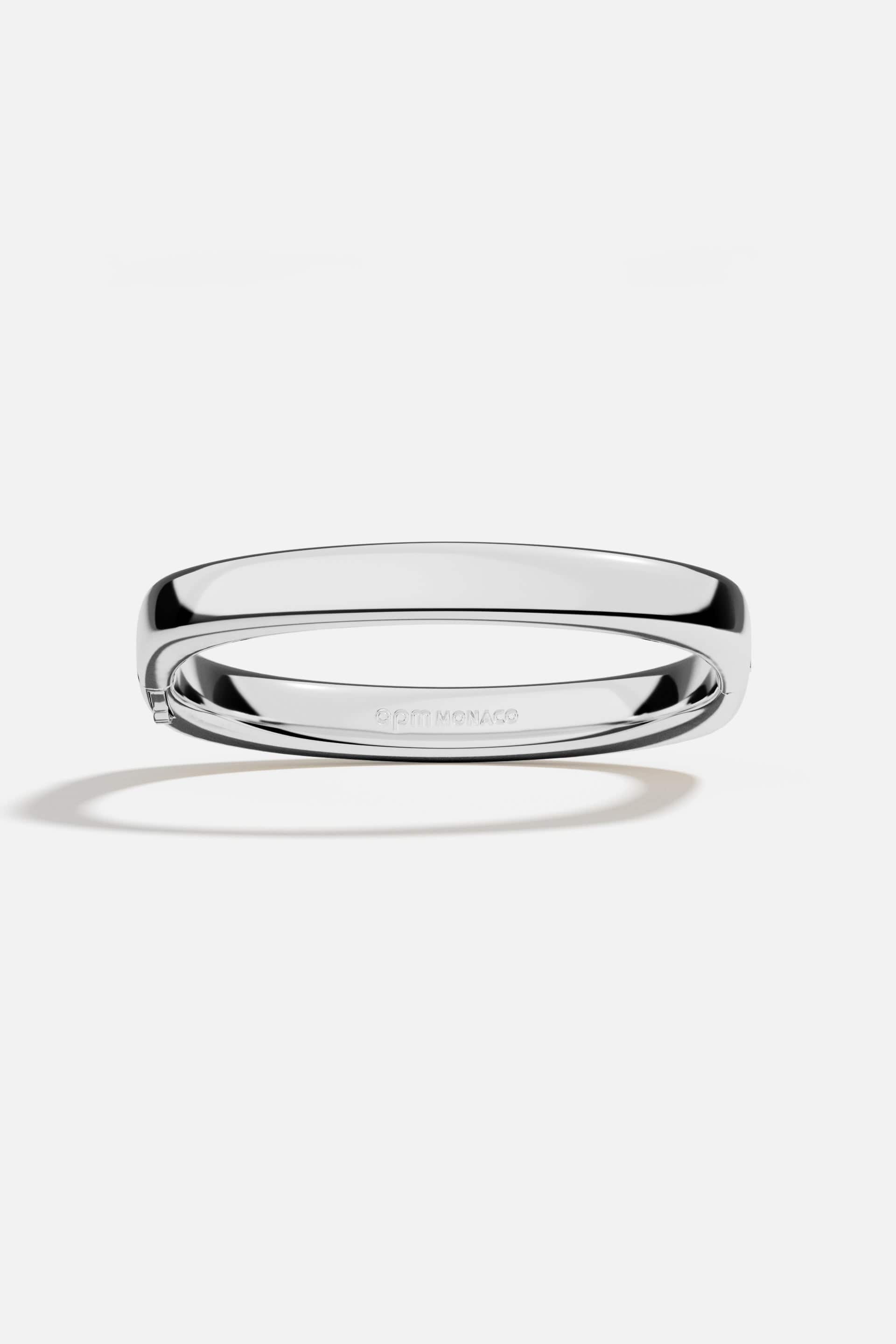 Brazalete Cuadrado Plata