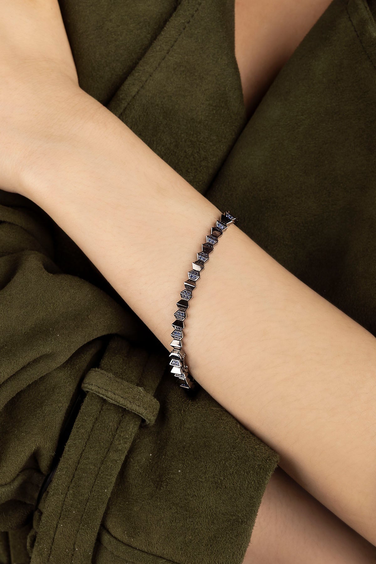 APM Monaco Blue Up and Down Bracelet