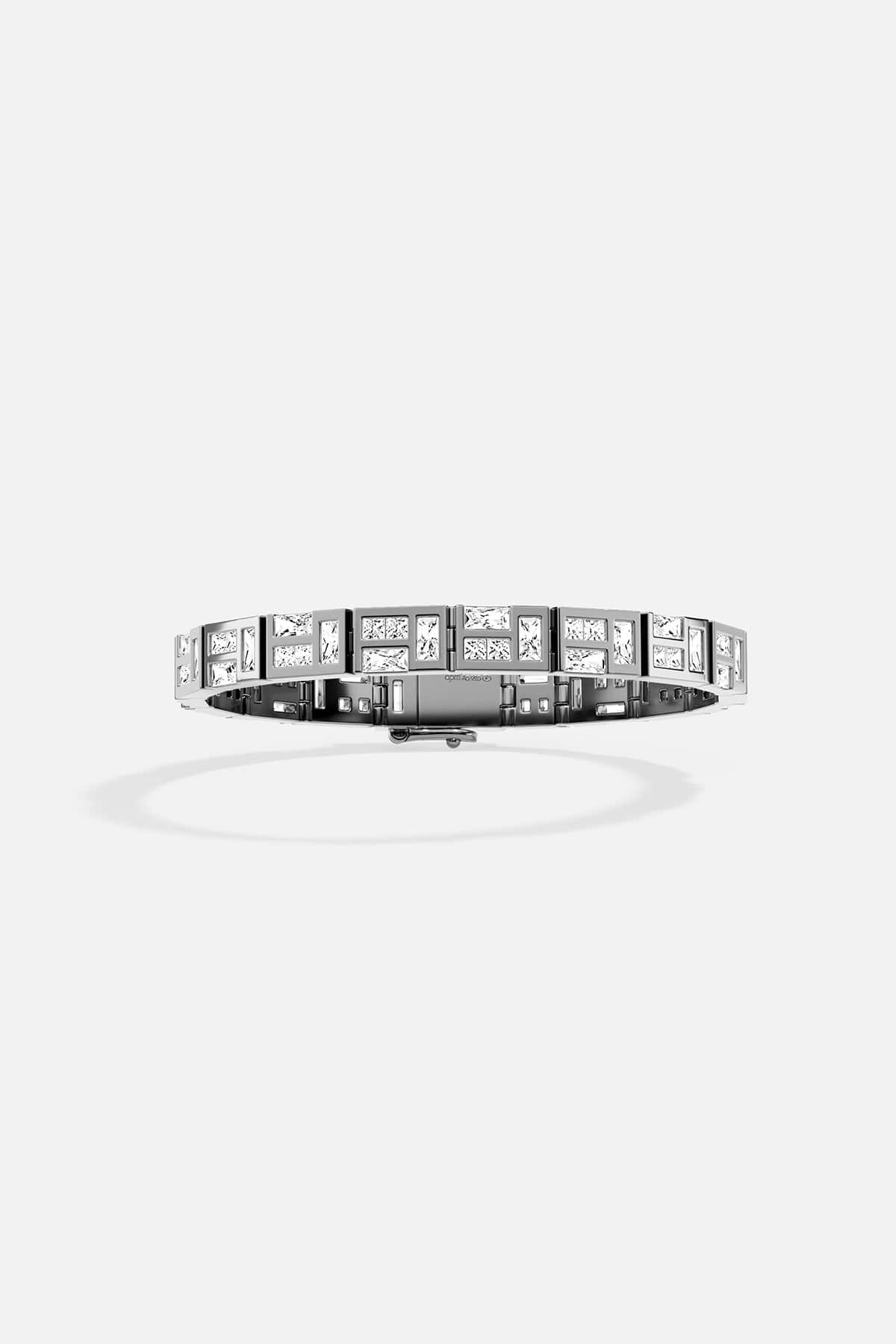 APM MONAOC labyrinth bracelet in silver