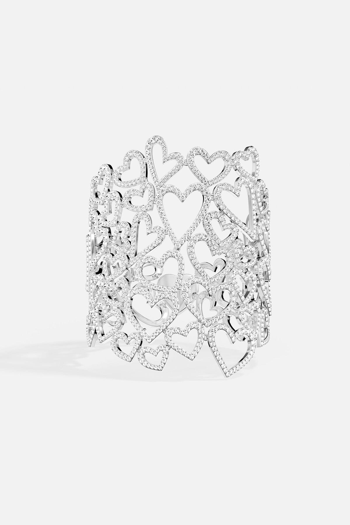 apm MONACO ハート型ブレスレット Statement Heart Bracelet, Sterling Silver | APM Monaco