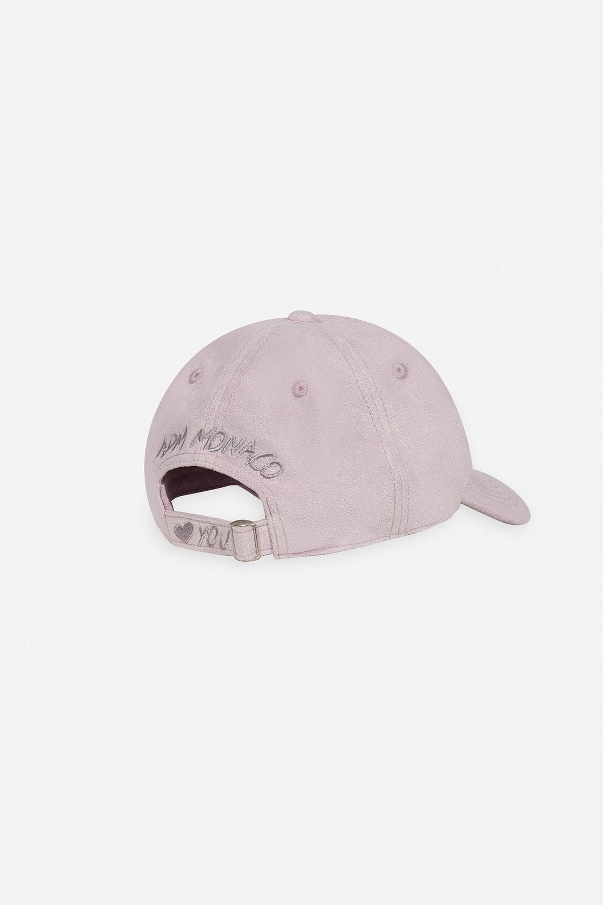 APM MONACO lavande cap on a white background