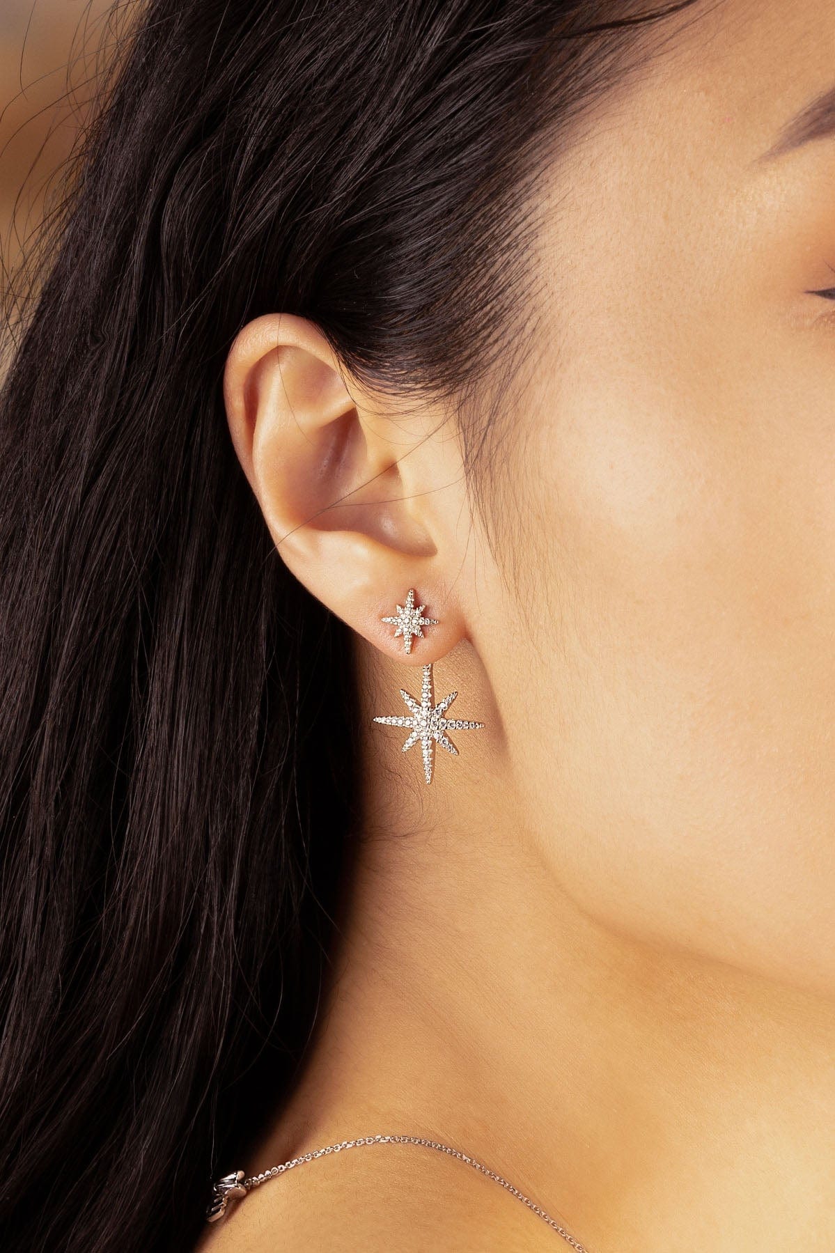 定番人気！ Météorites Asymmetric Ear Stud and Jacket アクセサリー