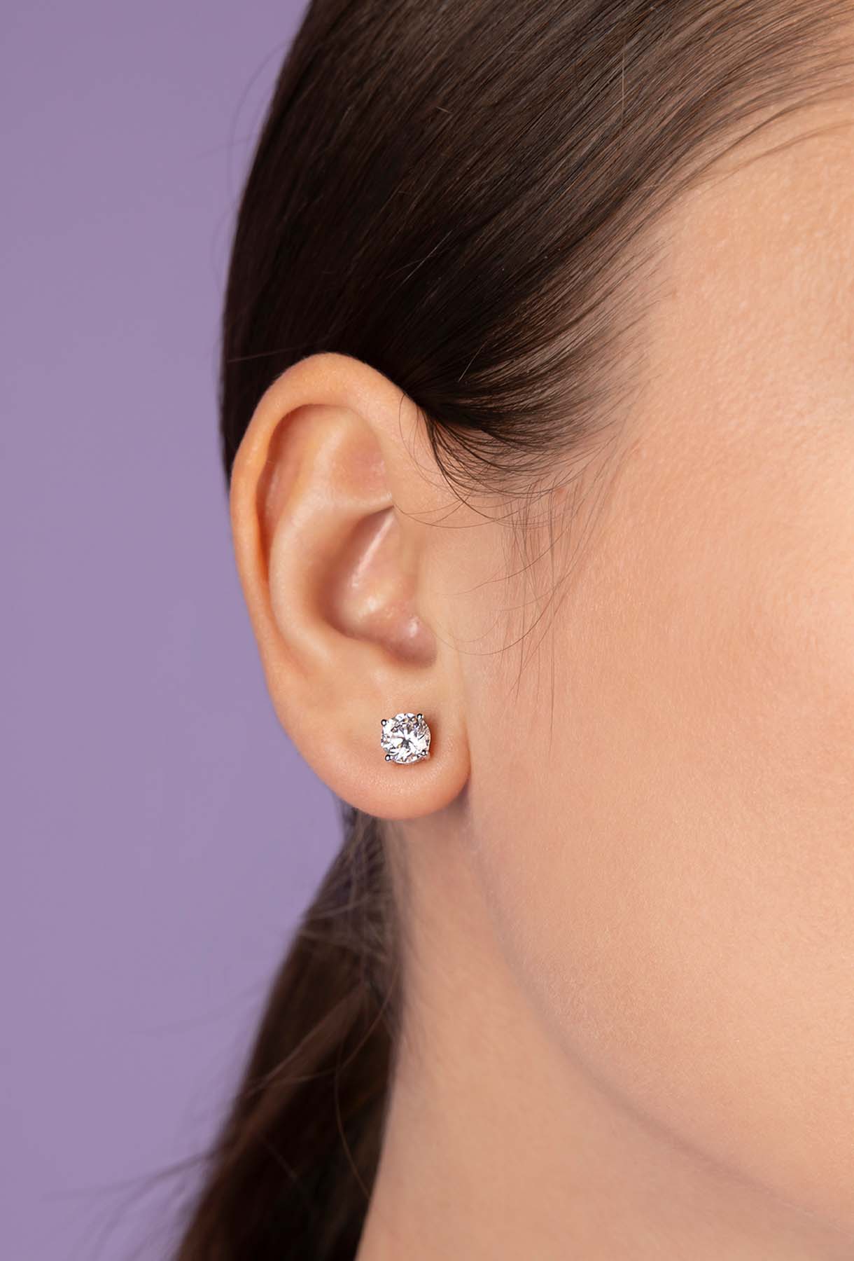 APM Monaco Promesse Stud Earrings