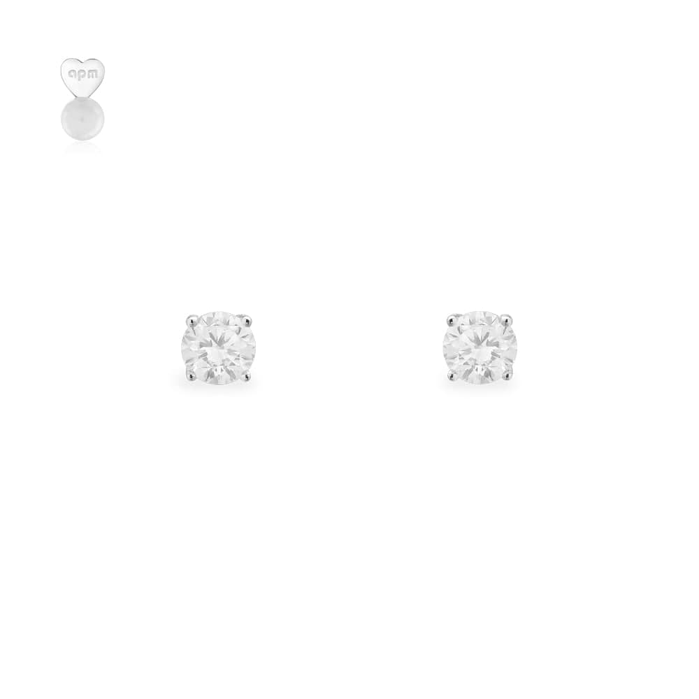 Round Stud Earrings - APM Monaco